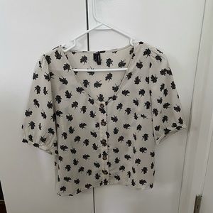 Vera Moda Floral Blouse NWOT